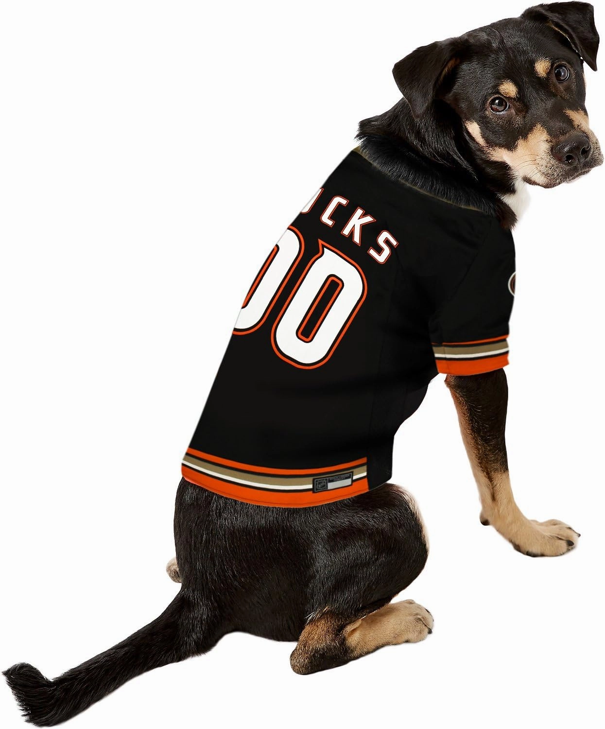 Pets First NHL Anaheim Ducks Jersey for Dogs & Cats, Small. - Let Your Pet Be A Real NHL Fan!