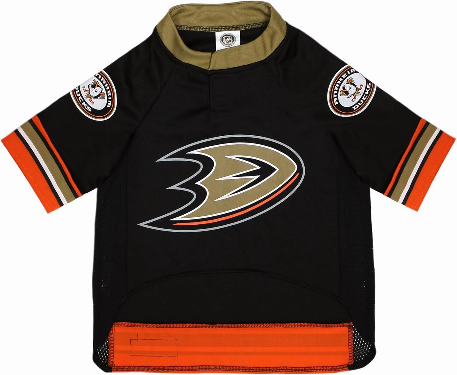 Pets First NHL Anaheim Ducks Jersey for Dogs & Cats, Small. - Let Your Pet Be A Real NHL Fan!