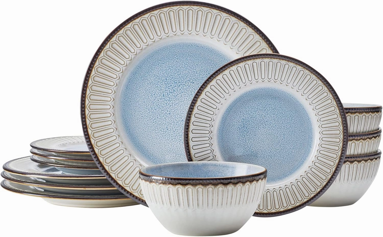 Pfaltzgraff Clara 12 Piece Dinnerware Set, Service for 4