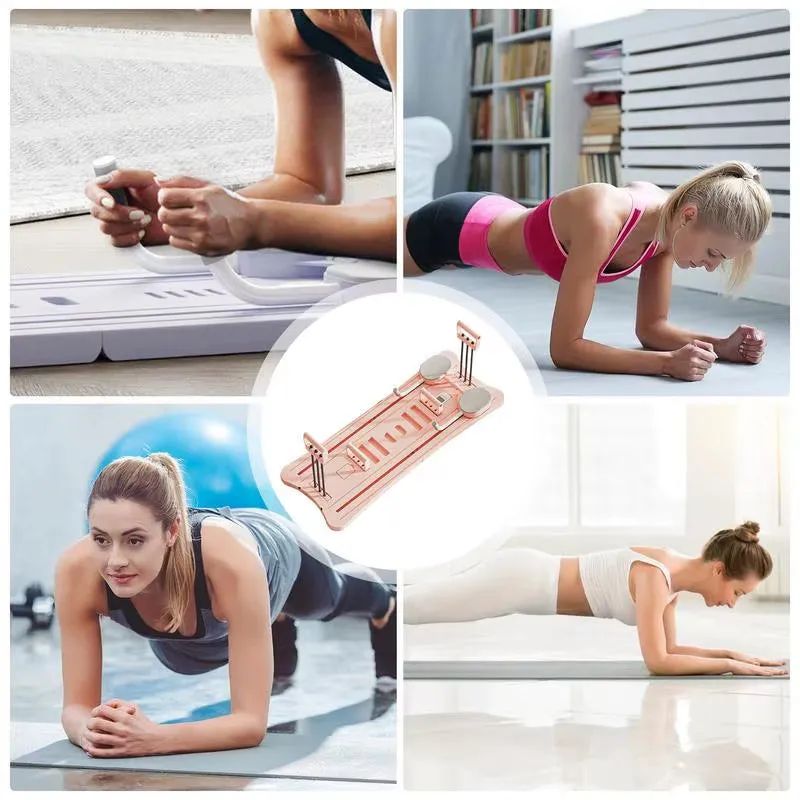 Pilates Board Pilates Reformer Board Core Workout Equipment Foldable Multi-Purpose Roller Home for Achieve a Great Workout At