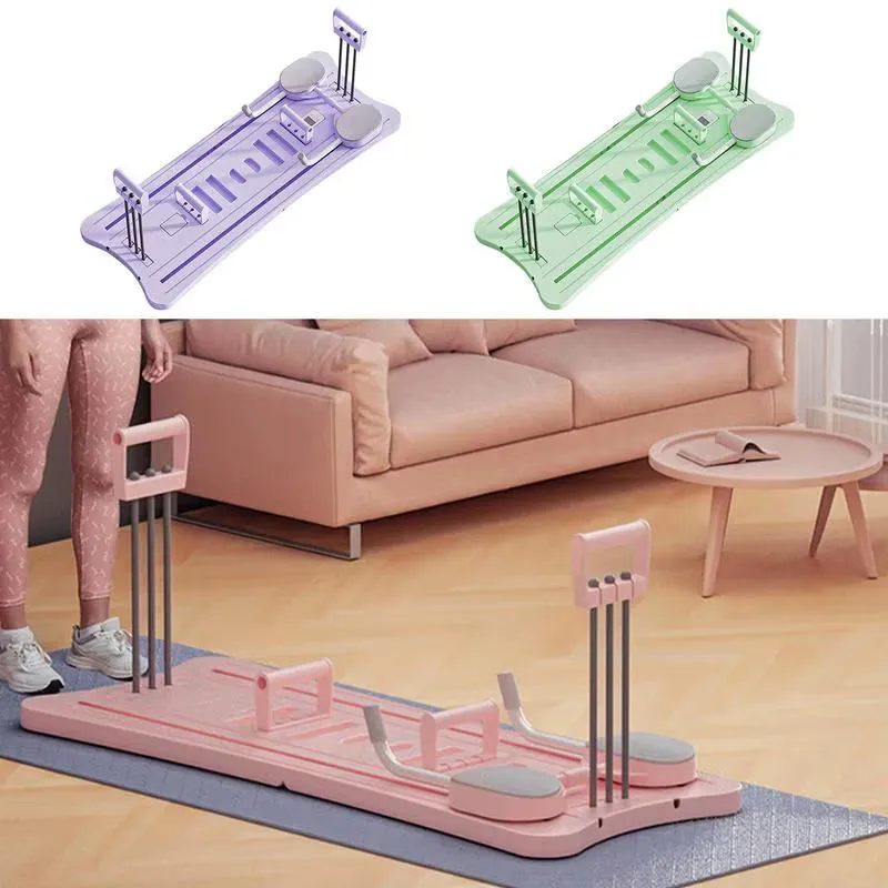 Pilates Board Pilates Reformer Board Core Workout Equipment Foldable Multi-Purpose Roller Home for Achieve a Great Workout At