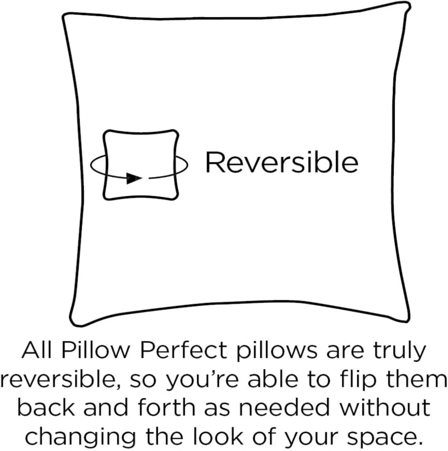 Pillow Perfect Bright Floral Indoor/Outdoor Chairpad with Ties Reversible, Tufted, Weather, and Fade Resistant, 15.5" x 16", Blue/Purple Gregoire 2 Count