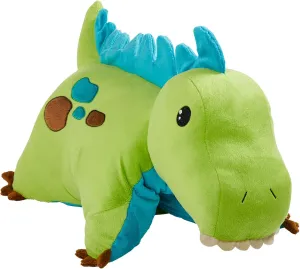 Pillow Pets Dinosaur, Green Dinosaur, 18" Stuffed Animal Plush Toy