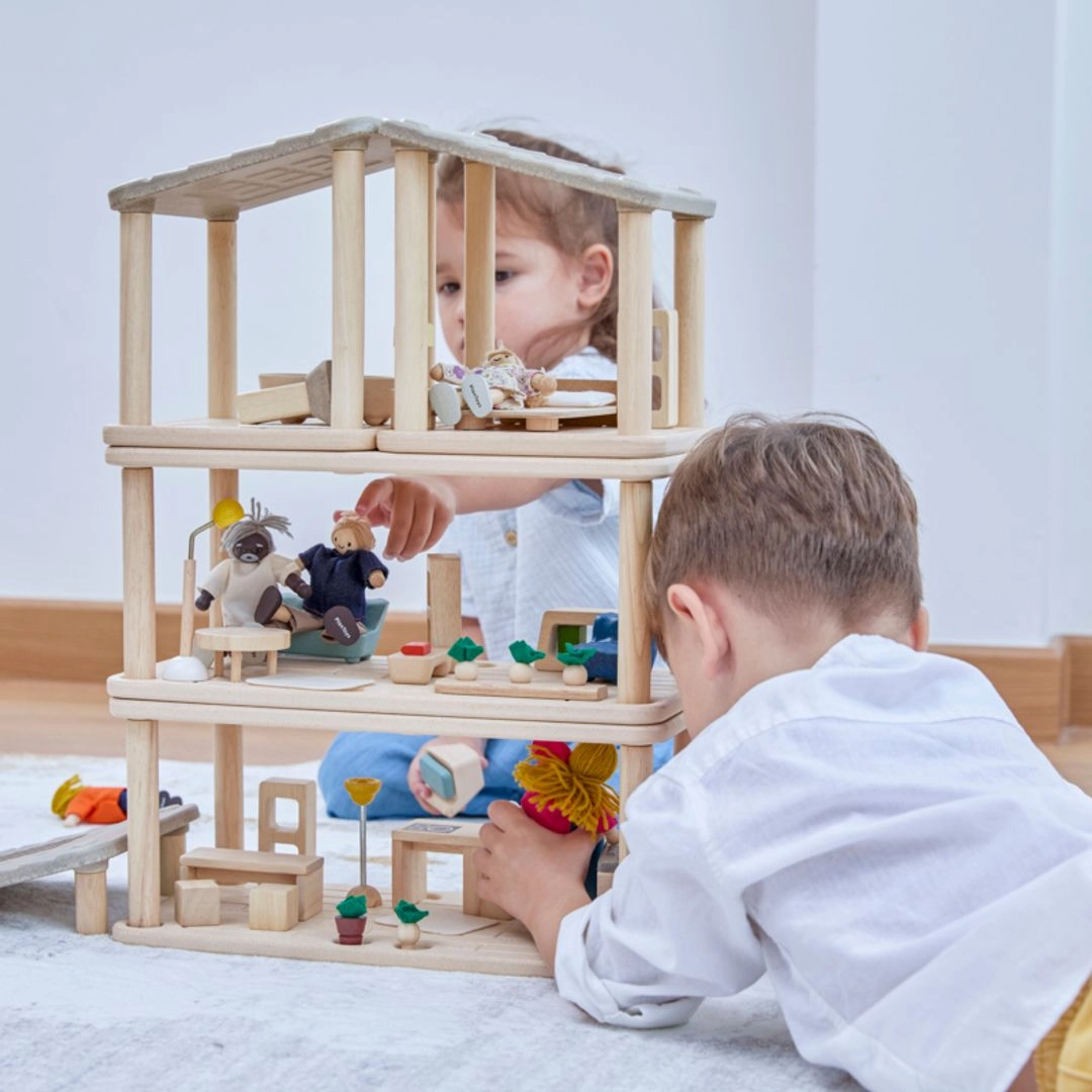 PlanSpace Modular Wooden Dollhouse - Bathroom