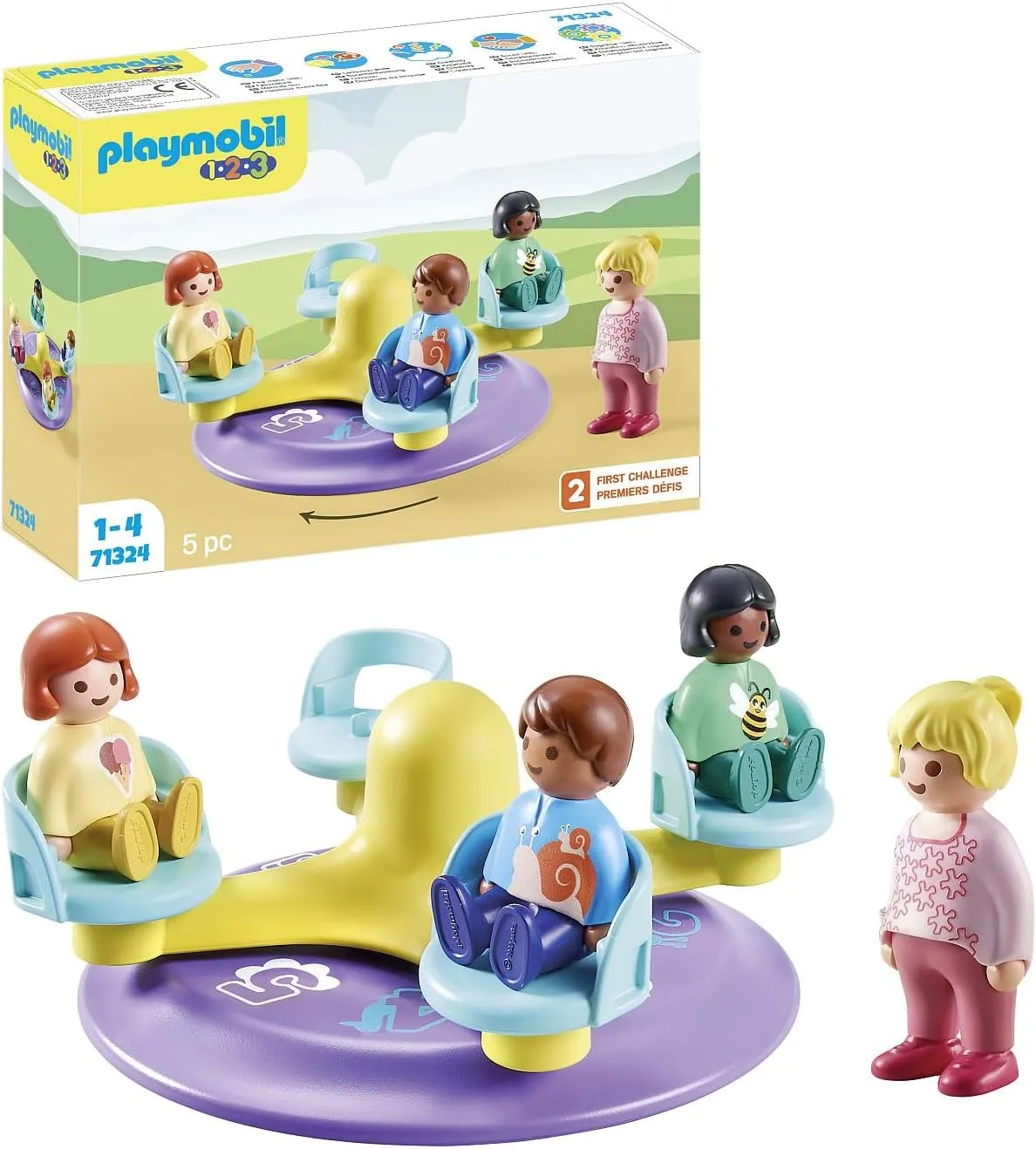 Playmobil 1.2.3: Number-Merry-Go-Round