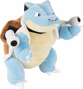 Pokemon 12" Blastoise Large Plush - Squirtle Evolution Figure - Officially Licensed - Authentic Soft Stuffed Animal Toy - Gift for Kids, Boys, Girls - 2 