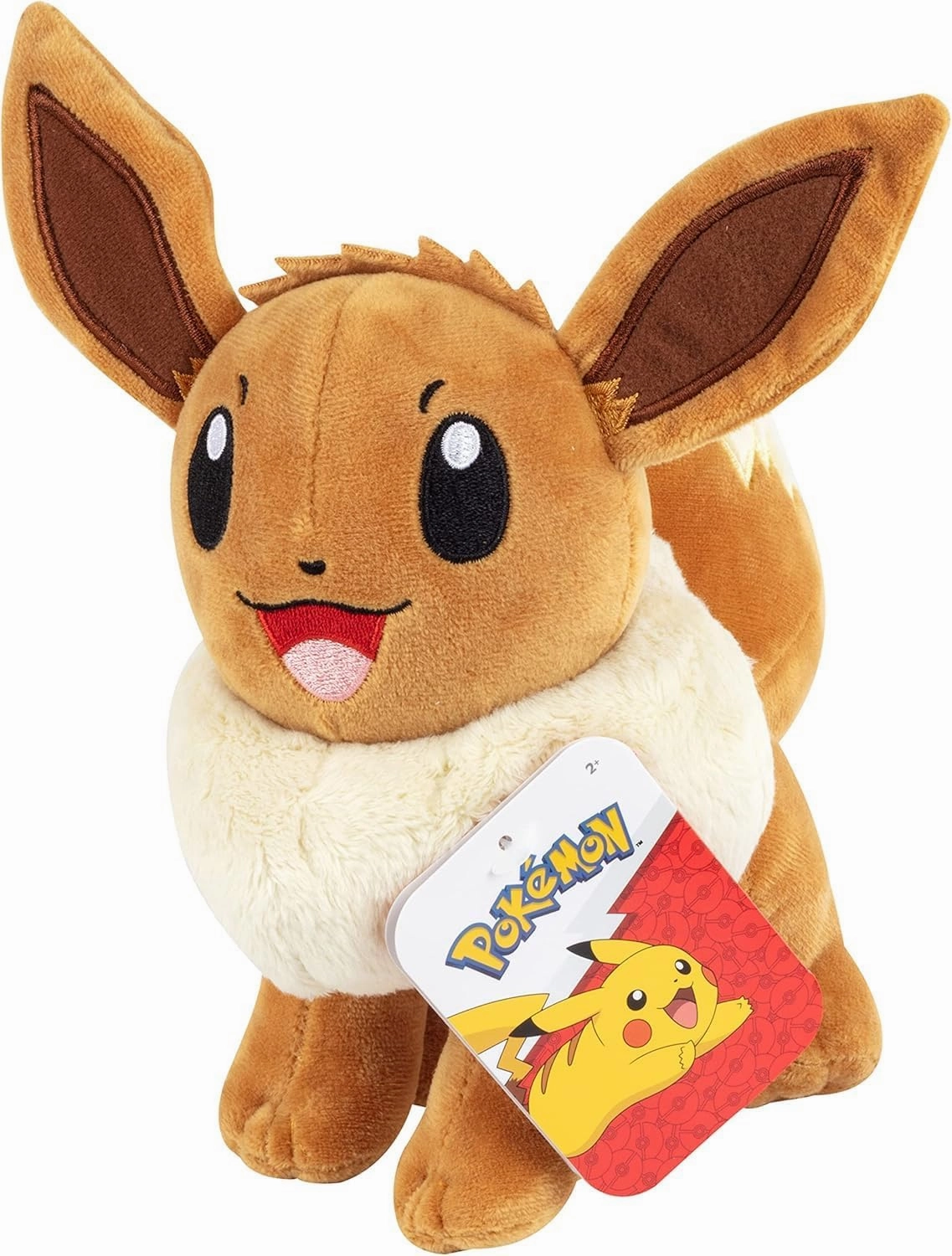 Pokemon 8" Eevee & Jolteon Plush 2-Pack - Eevee Evolution Set - Officially Licensed - Authentic Stuffed Animal Toy Figures - Gift for Kids, Boys, Girls - 2 