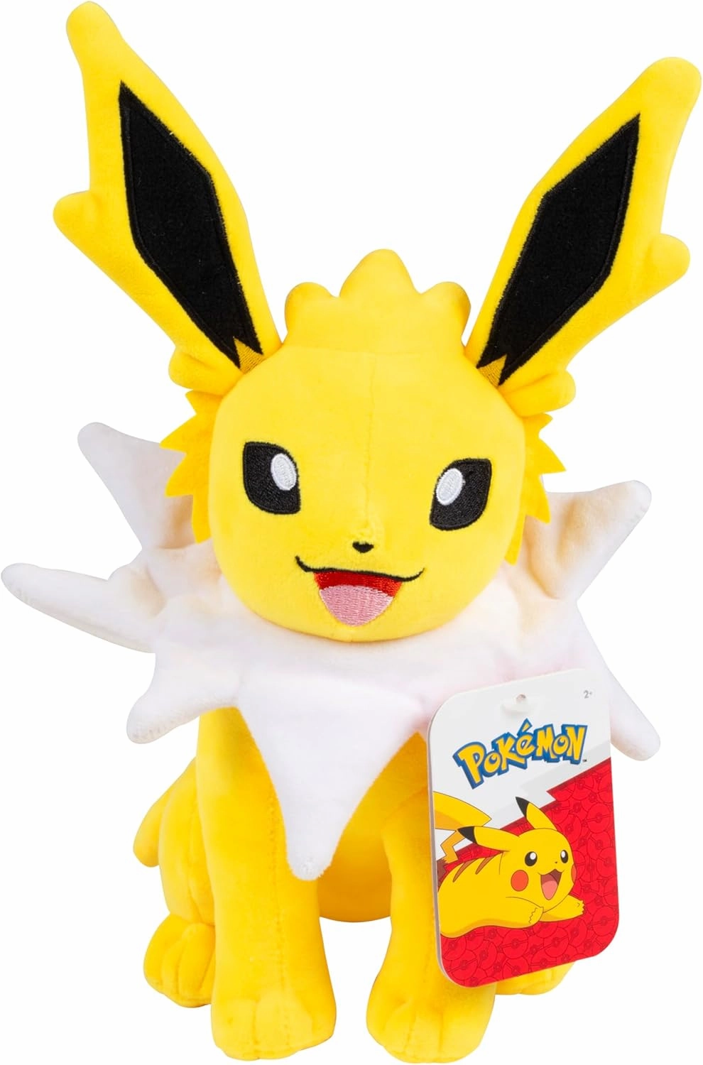 Pokemon 8" Eevee & Jolteon Plush 2-Pack - Eevee Evolution Set - Officially Licensed - Authentic Stuffed Animal Toy Figures - Gift for Kids, Boys, Girls - 2 