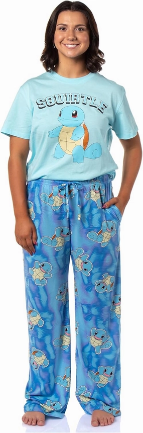 Pokemon Women's Multiple Styles Sleep Pajama Short Sleeve Set