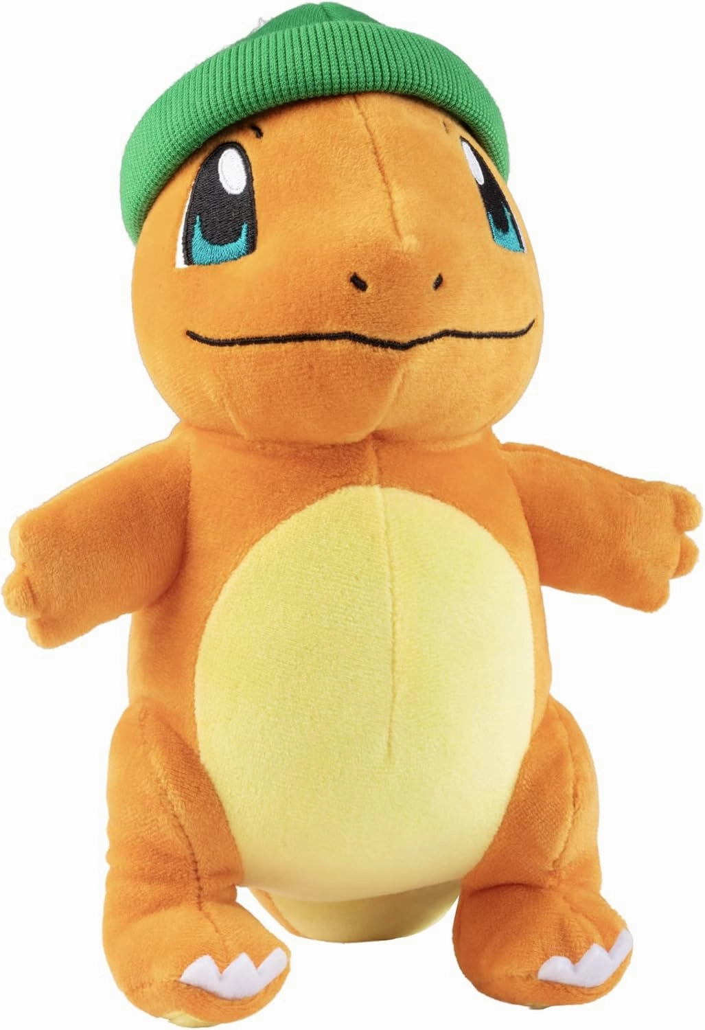 Pokémon 8" Charmander Plush with Winter Hat Accessory - Officially Licensed - Generation 1 Starter - Stuffed Animal Toy Figure - Gift Kids, Boys, Girls - 2 