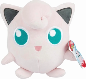 Pokémon 8" Jigglypuff Plush - Generation 1 Figure - Officially Licensed - Authentic Soft Stuffed Animal Toy - Gift for Kids, Boys, Girls - 2 