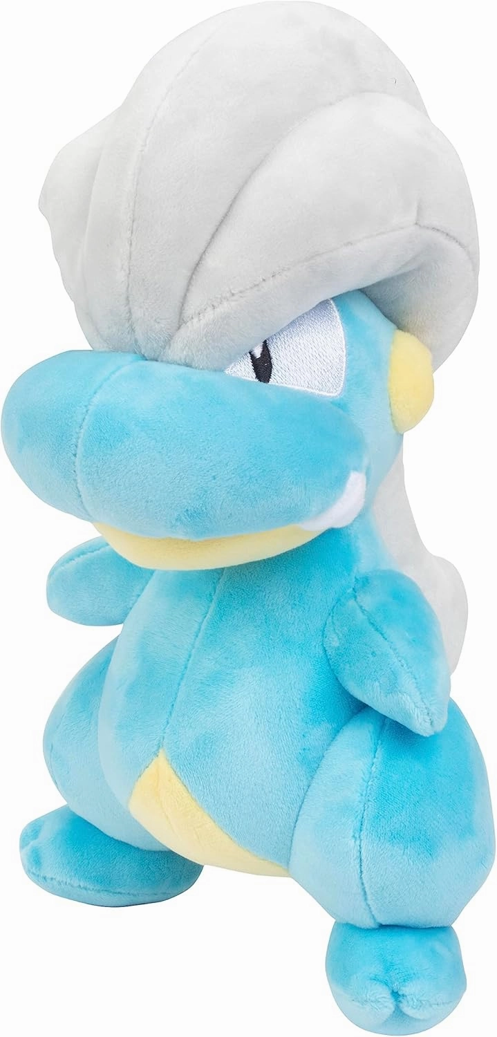 Pokémon Bagon 8" Plush - Scarlet and Violet Salamence Evolution - Authentic Soft Stuffed Animal Toy Dragon Type Figure - Easter Basket Stuffer Gift for Kids, Boys, Girls - 2 