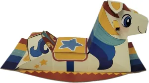 Pop2Play Rocking Horse for Toddlers – StrongFold Technology Cardboard Toddler Playset by WowWee