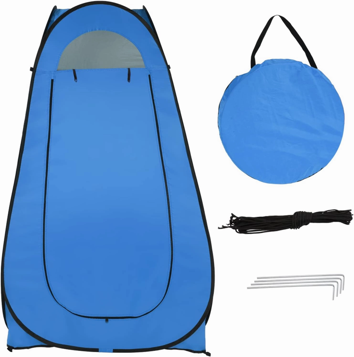 Pop Up Privacy Shower Tent,Portable Changing Tent for Camping,Beach & Hiking,Lightweight with Carry Bag, Quick Setup,Outdoor Rain Shelter,Camp Toilet