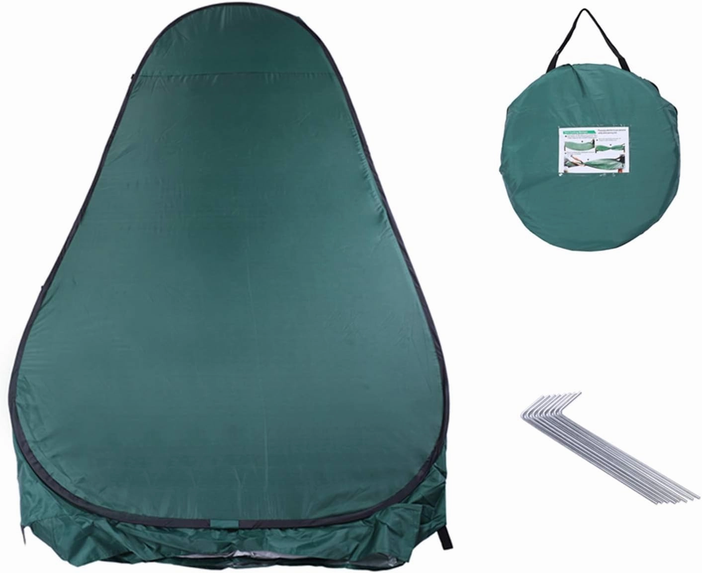 Pop Up Privacy Shower Tent,Portable Changing Tent for Camping,Beach & Hiking,Lightweight with Carry Bag, Quick Setup,Outdoor Rain Shelter,Camp Toilet