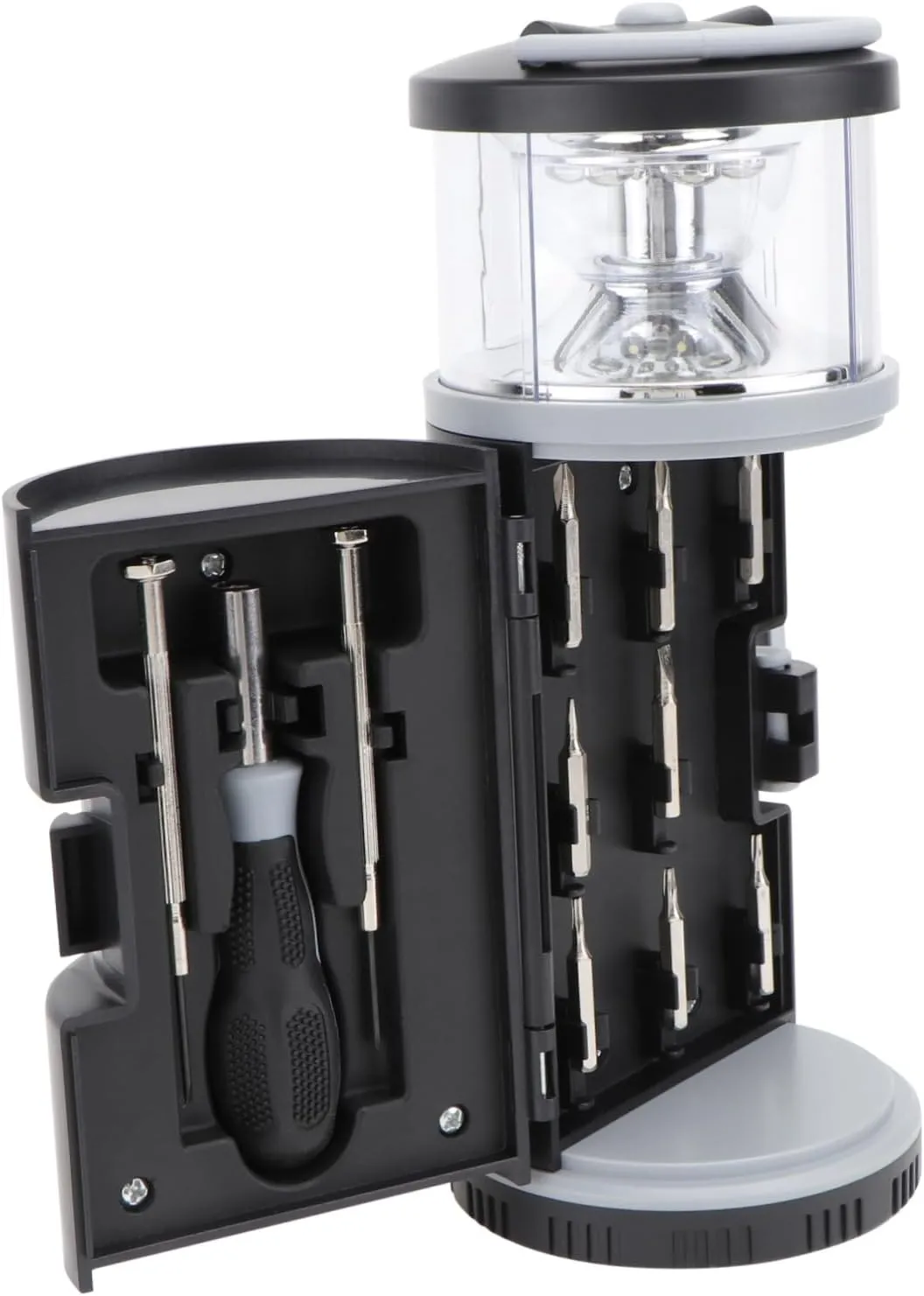 Portable Camping Light Tool Set Travel Flashlight Telescoping Camping Light Tool and Flashlight Set