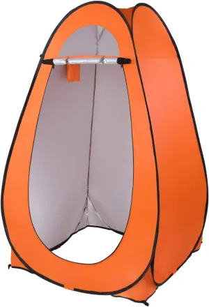 Portable Pop Up Shower Privacy Tent,Lightweight Single Shower Tent,Waterproof Camping Shower Tent,Outdoor Camping Bathroom Toilet Tent,with Carry Bag,for Hiking Picnic