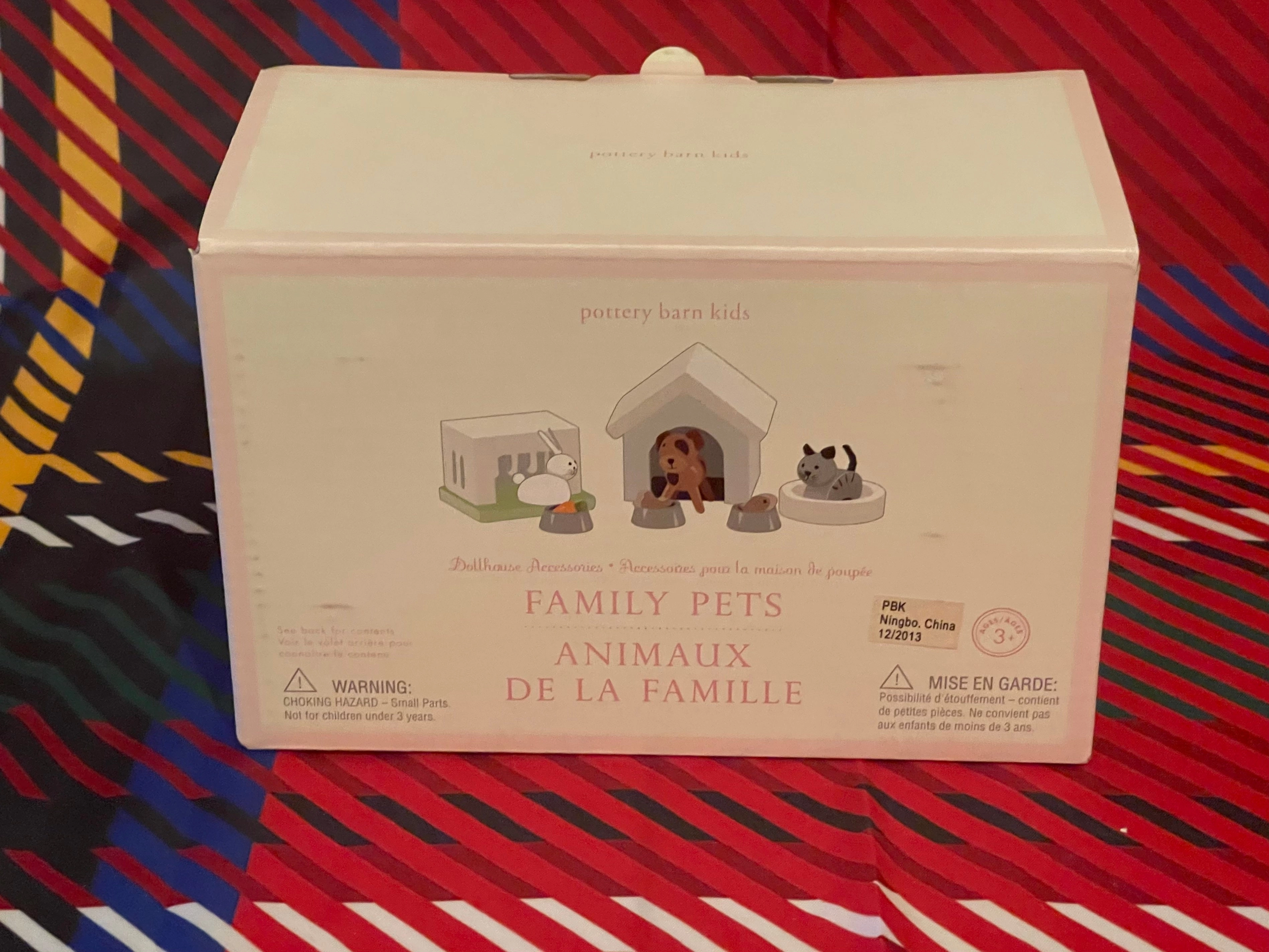 Pottery Barn Kids Dollhouse Pet Set-Rare VHTF
