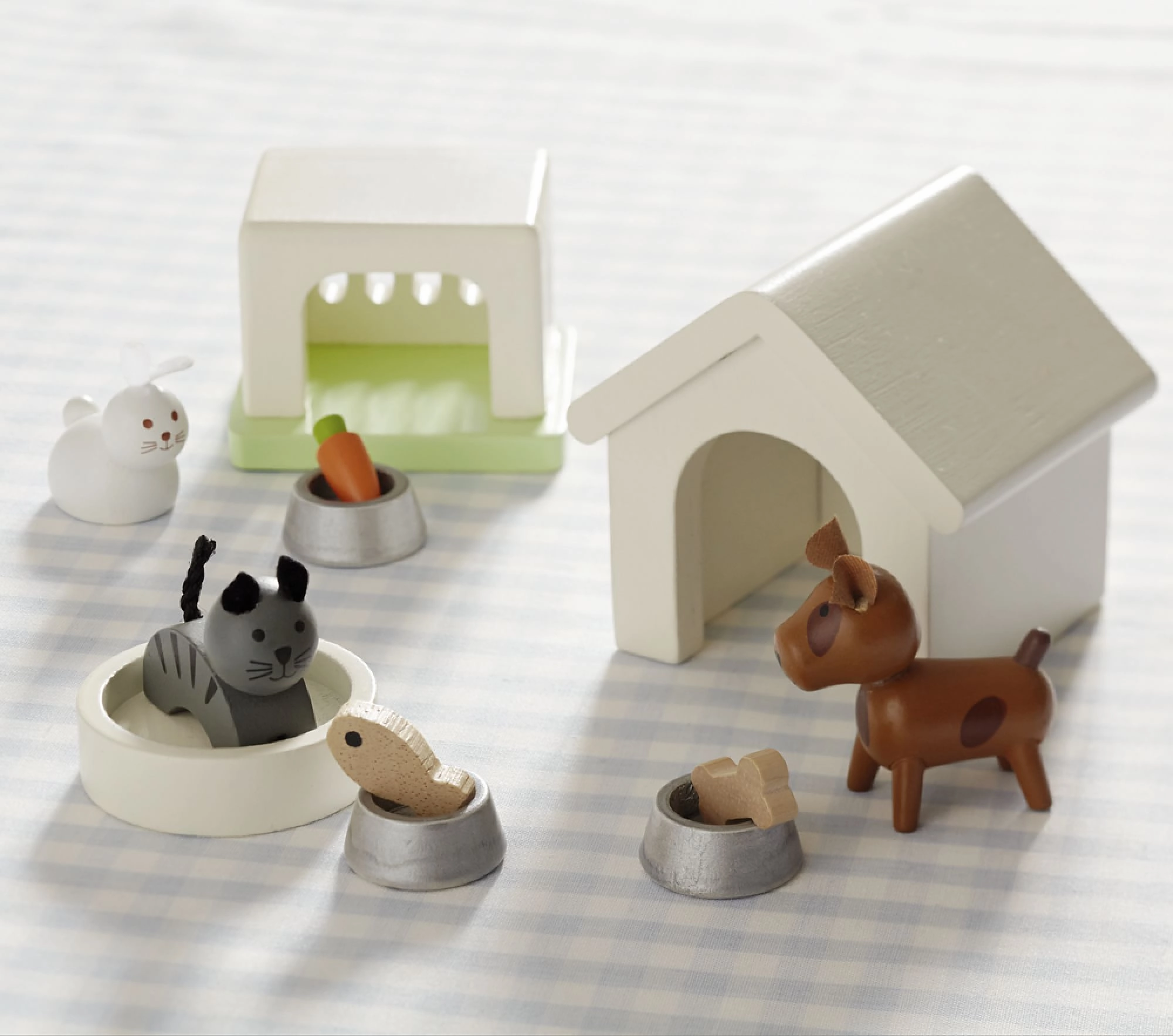Pottery Barn Kids Dollhouse Pet Set-Rare VHTF