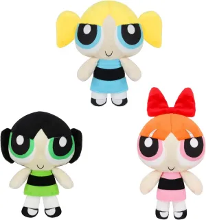 Powers Movie Puffs Doll Cartoons Game Plush Cute Anime Toy Best Gifts for Fans Doll for Kids 8'' (Powers Movie Puff Plush 8'' Yellow Hair)