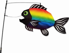 Premier Kites Swimming Fish - Bright Rainbow