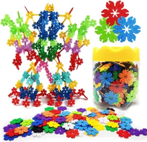 QUN XING Building Toys Stem Toys 300PCS Big Size Interlocking Creative Educational Building Blocks Set Classroom Must Haves Manipulatives for Preschool for Teacher Boys and Girls Kids Ages 4-8