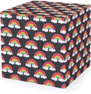 Rainbow Adults 3x3x3 Color-Matching Smooth Fully Printed Cube Gift
