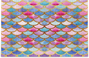 Rainbow Animal Mermaid Fish Scales Jigsaw Puzzles for Adults 1000 Pieces Educational Puzzle Games Toys for Families Teenagers