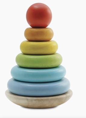 Rainbow Stacking Tower