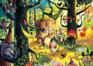 Ravensburger Dean Macadam Lions & Tigers & Bears Oh My!1000 Piece Jigsaw Puzzle for Adults - 12000513 - Handcrafted Tooling, Made in Germany, Every Piece Fits Together Perfectly