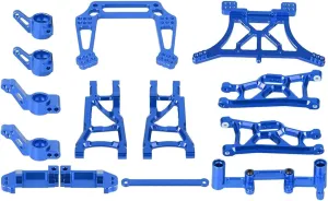 RC Car Accessories Compatible with Traxxas for Slash 2WD for Stampede for Rustler for VXL 1/10 RC Car Parts Kit Accessories Upgrade Parts Full Set