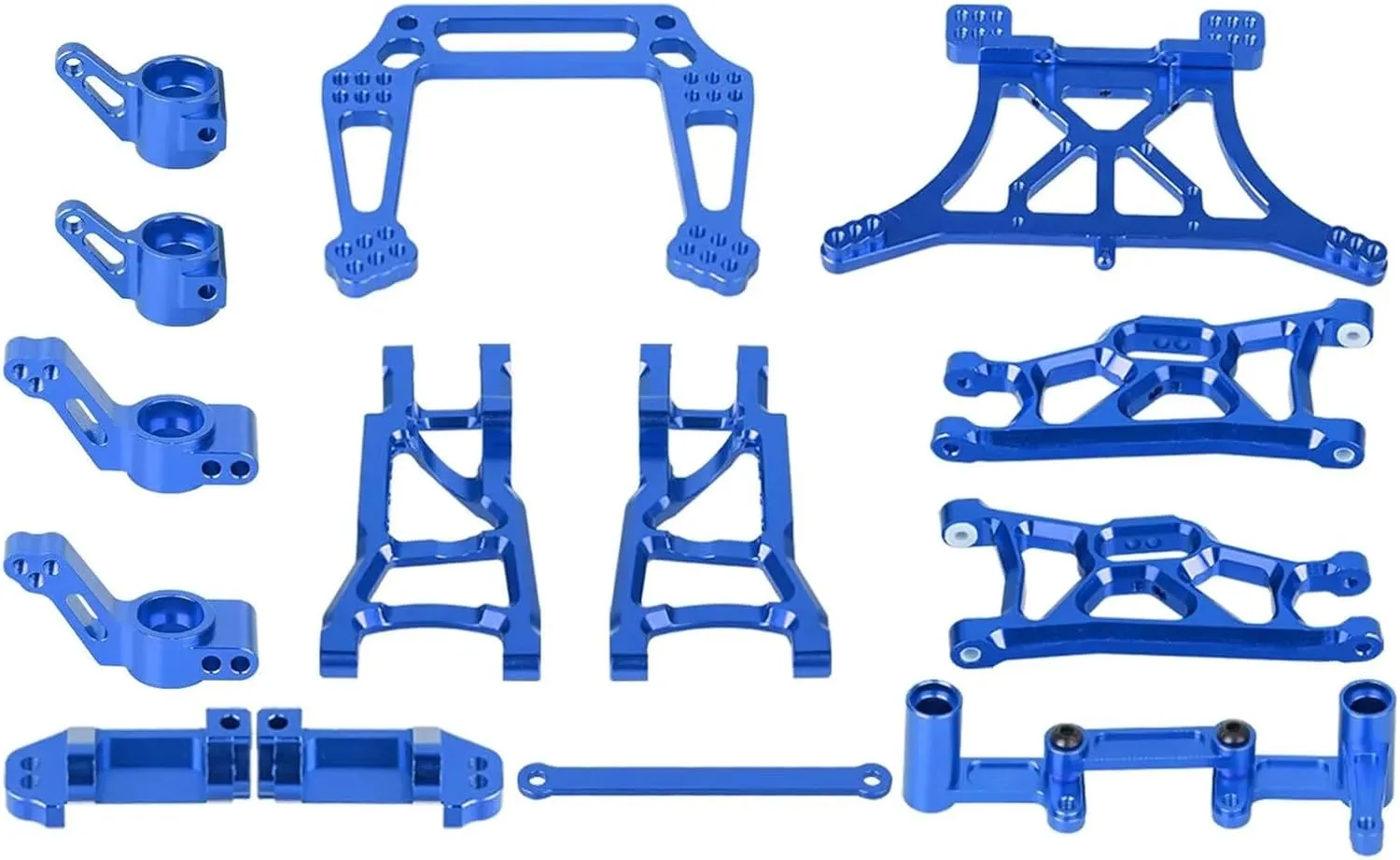 RC Car Accessories Compatible with Traxxas for Slash 2WD for Stampede for Rustler for VXL 1/10 RC Car Parts Kit Accessories Upgrade Parts Full Set