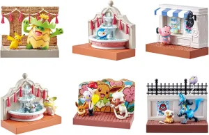 Re-Ment - Set De 6 Figurines Pokemon Town 2-4521121206691