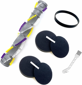 Replacement Parts Compatible with Bissell Cleanview Swivel Pet Crosswave 2252 2486 2488 2489 2253 2254 2258 Vacuum Cleaner 1 Brush Roll,1 Belt and 2 filters