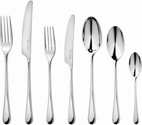 Robert Welch Iona Bright 56 Piece Cutlery Set for 8 People