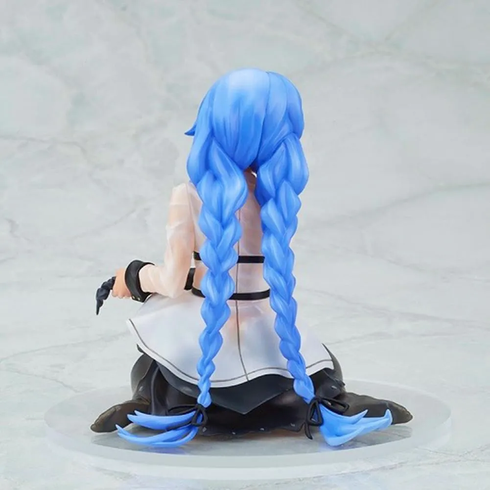 Roxy Migurdia Figure Anime Jobless Roxy Migurdia Statue, 15cm Sitting Pose Roxy Migurdia Action Figure Cake Topper Handmade Collectible Gifts