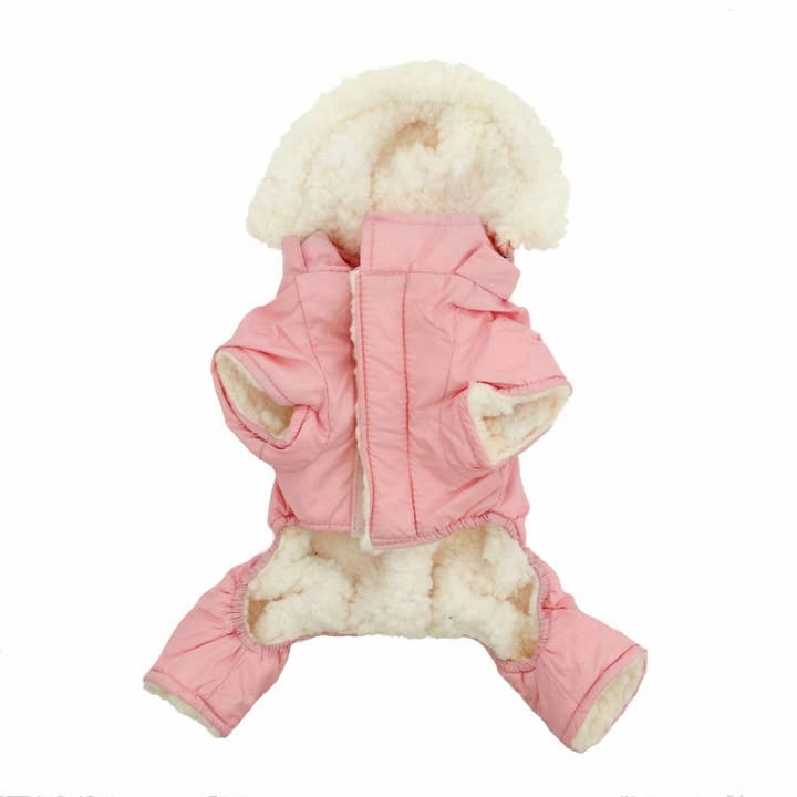 Ruffin It Pet Snowsuit Harness - Pink