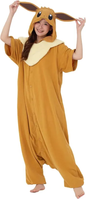 SAZAC Kigurumi - Pokemon - Eevee - Summer Onesie Jumpsuit Halloween Costume