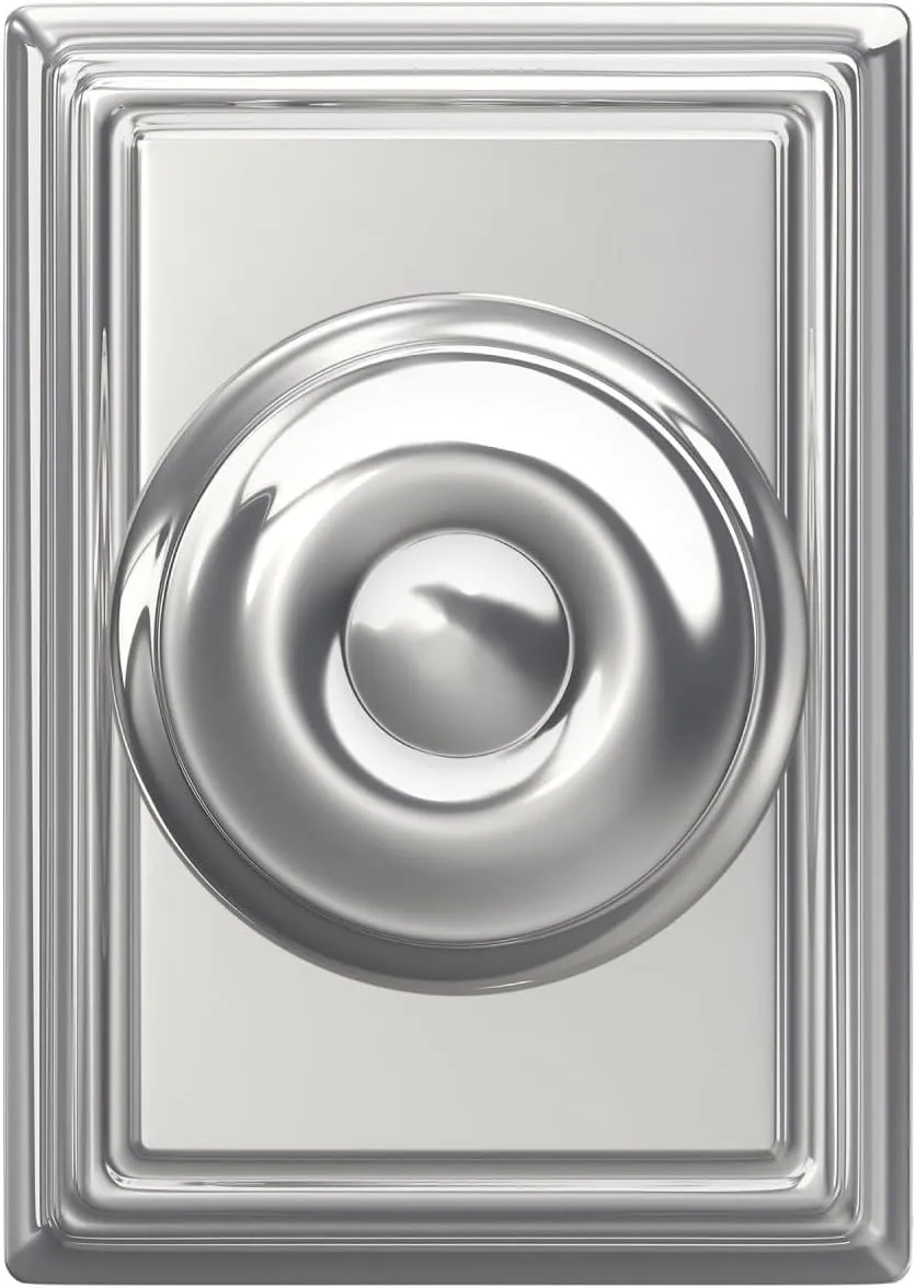 SCHLAGE Lock Company F10GEO625ADD Addison Collection SCHLAGE Passage Knob, Bright Chrome