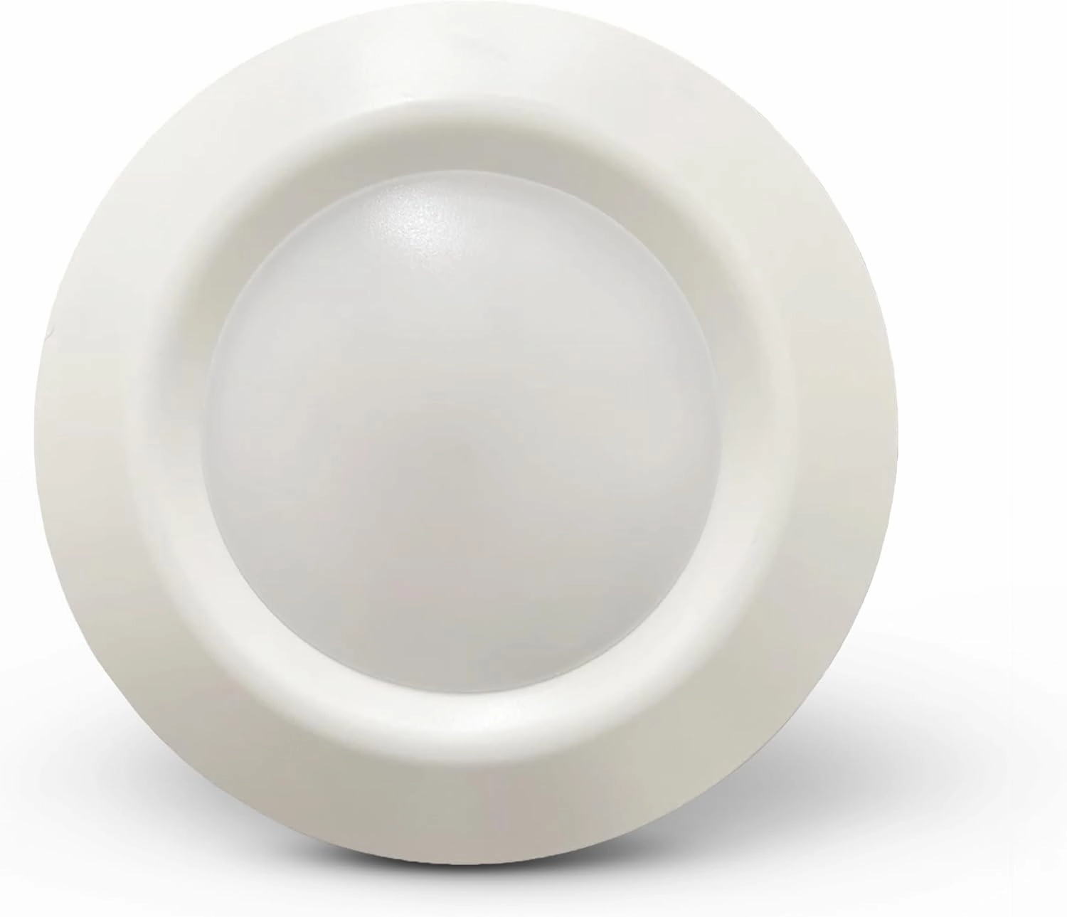 Sea Gull Lighting 14550S-15 Generation Lighting Traverse Lyte Round 6 in. 3000K, Canless Integrated LED Recessed Light, 925 Lumens, 90 CRI, T24 Complaint, Wet Rated in White Finish (4 Pack)