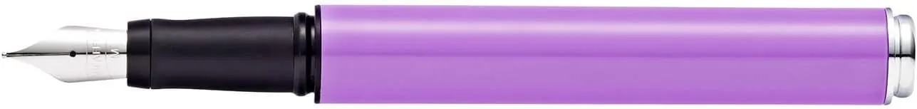 Sheaffer Pop Glossy Lilac Fountain Pen with Chrome Trim and Medium Nib