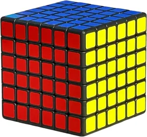 Shengshou 6x6x6 Cube Puzzle Toys, Black