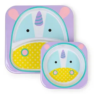 Skip hop zoo melamine set - unicorn