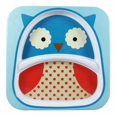 Skip Hop Zoo Divided Plate