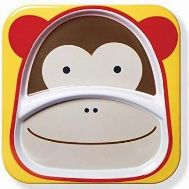 Skip Hop Zoo Divided Plate