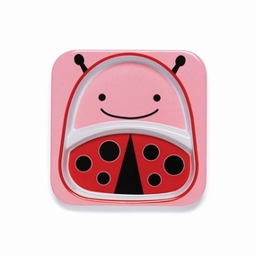 Skip Hop Zoo Divided Plate - Ladybug