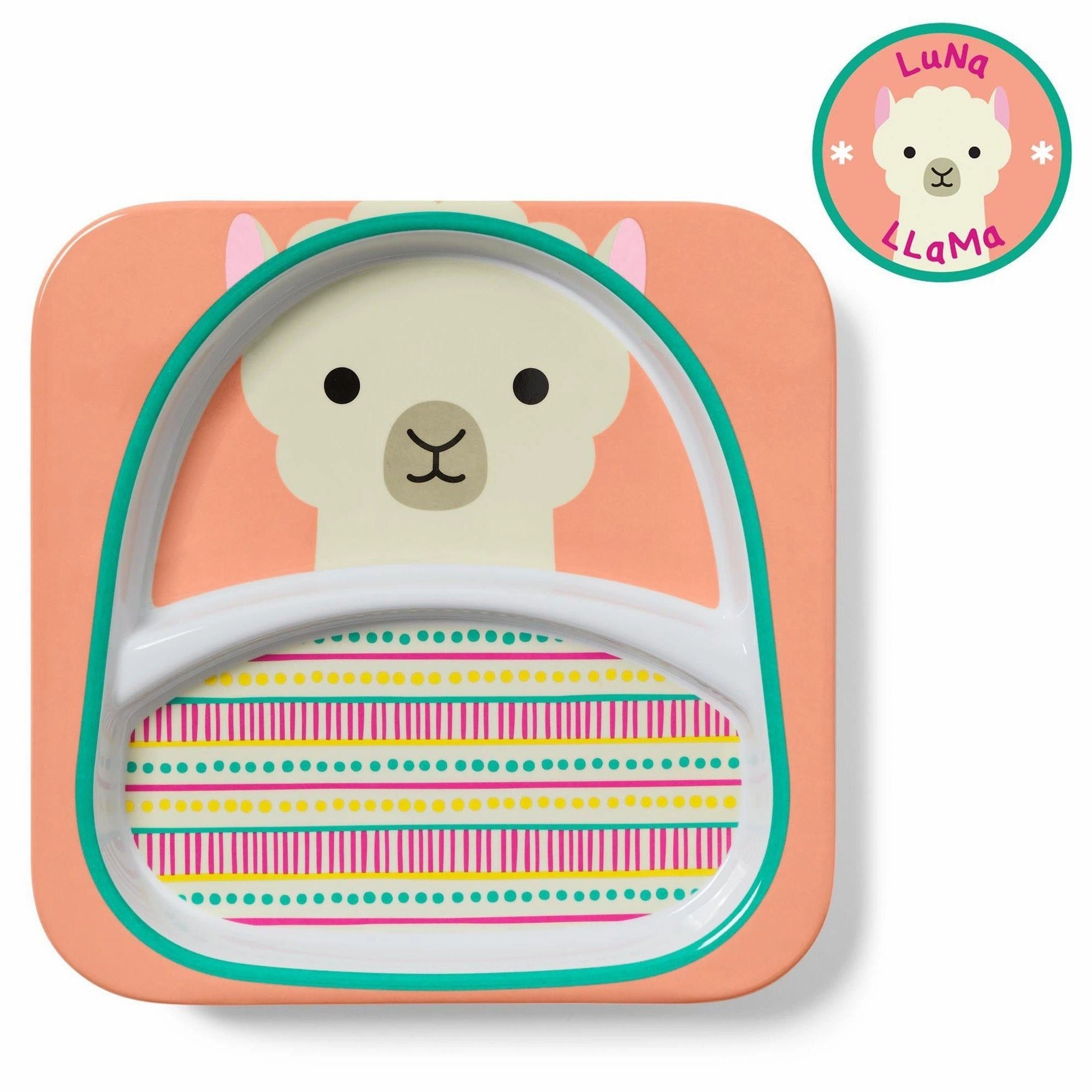 Skip Hop Zoo Divided Plate