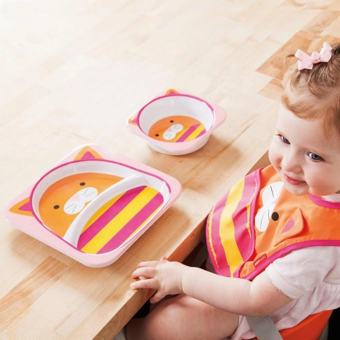 Skip Hop Zoo Tableware - Melamine Set - Cat