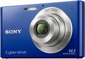Sony DSC-W330 14.1MP Digital Camera with 4x Wide Angle Zoom with Digital Steady Shot Image Stabilization and 3.0 inch LCD (Blue)