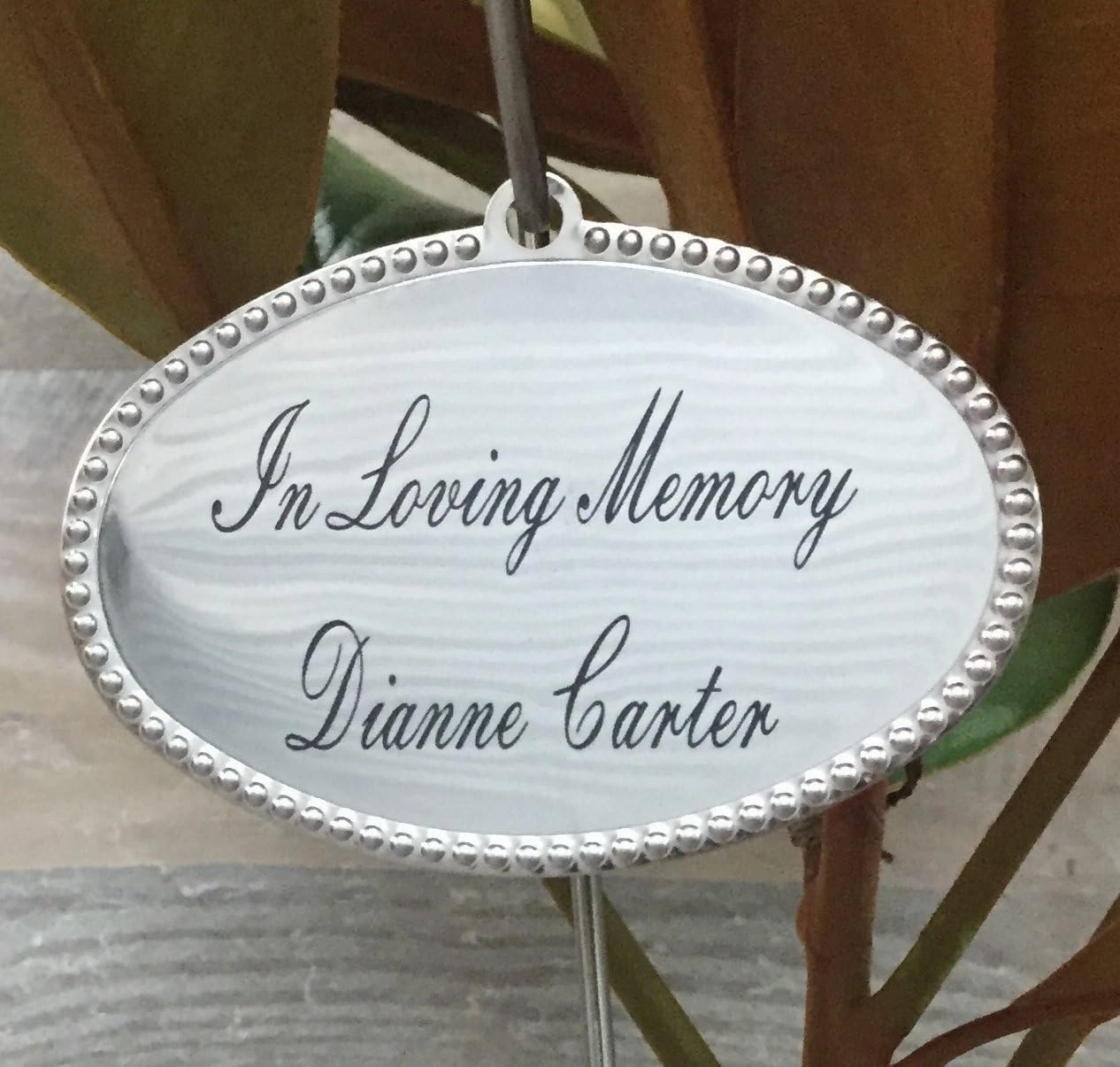 Southern Magnolia Sympathy Gift Tree by The Magnolia Company with a Personalized Stainless Steel Engraved Tag - Send a Meaningful Gift with Fragrant White Flowers - Can Not Ship to California
